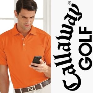 NWT Mens Callaway Performance Polo Shirt XL